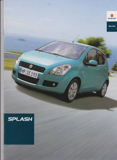Suzuki Splash Prospekt 2008