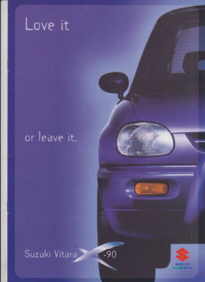 Suzuki  Vitara X-90 Prospekt 1997
