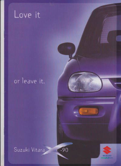 Suzuki Vitara x-90 Prospekt 1996