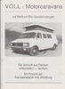 Voll Motorcaravans Opel Bedford Blitz Prospekt