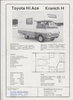 Toyota HiAce Kranich H Prospekt