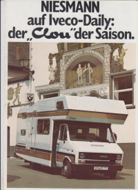 Niesmann Clou Wohnmobil toller Prospekt