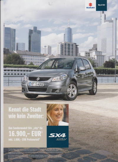 Suzuki SX4 Prospekt 2010