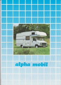 Wohnmobil Alpha mobil Prospekt
