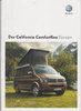 VW California Comfortline Europe Prospekt 2012