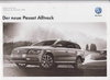 VW Passat  Alltrack Preisliste 2011
