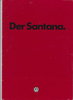 VW Santana 1983  Autoprospekt für Sammler