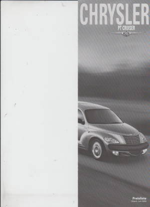 Chrysler  PT Cruiser Preisliste 2000