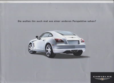 Chrysler Crossfire 2004 Prospekt