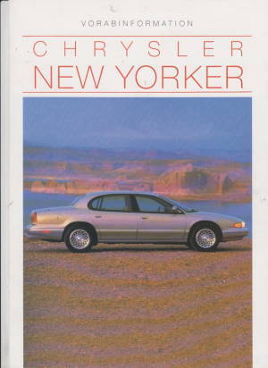 Chrysler New Yorker Autoprospekt 1994