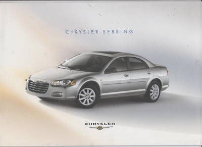 Chrysler Sebring Prospekt 2004