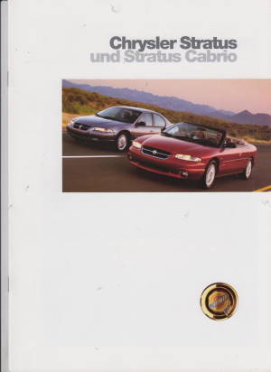 Chrysler Stratus - Stratus Cabrio 1996 Prospekt