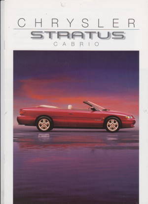 Chrysler Stratus CAbrio Prospekt 1996