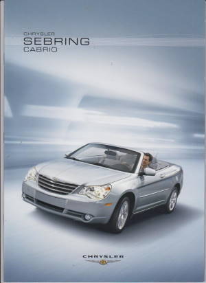 Chrysler Sebring Cabrio  Prospekt 2007