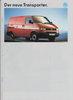 VW Bus Transporter Auto Prospekt 1990