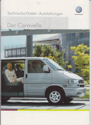 VW Caravelle  Prospekt Technik 2001