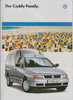 Auto Prospekt VW Caddy Family 1997