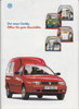 Auto-Prospekt VW Caddy 1995