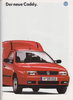 Auto Prospekt VW Caddy 1995