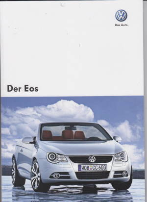 VW EOS Autoprospekt  Mai 2007