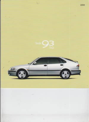 Saab 93 TiD  Prospekt 1999