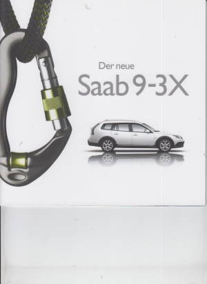 Saab 93 X  Prospekt 2009