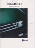 Saab 9000 CD 1992 Autoprospekt
