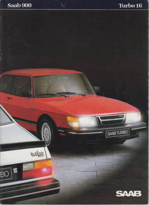 Saab 900 Prospekt 1983