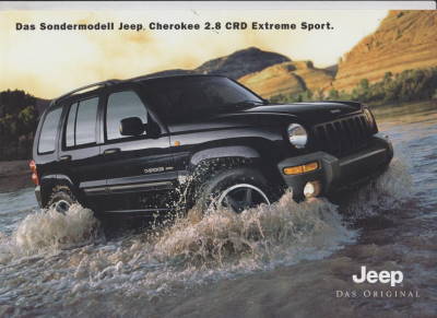 Jeep Cherokee Extreme Sport  Prospekt 2004