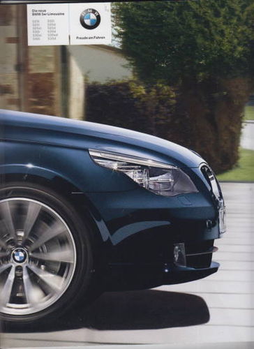 BMW 5er Limousine  Prospekt 2007
