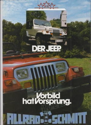 Jeep Wrangler Laredo Prospekt 1987