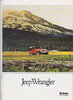 Autoprospekt Jeep Wrangler 1991