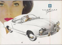 VW Karmann Ghia Autoprospekte
