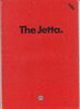 VW Jetta Autoprospekt 1980 Englisch