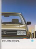 VW Jetta syncro Autoprospekt 1988