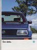 VW Jetta Autoprospekt 1986