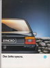 VW Jetta syncro  Autoprospekt 1989