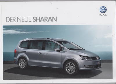 VW Sharan Prospekt August  2010