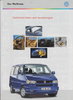 VW Multivan Technikprospekt 1999