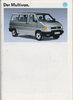 VW Multivan Prospekt  Dezember 1992