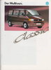 VW Multivan  Classic September 1993 Prospekt