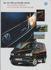 VW Multivan Caravelle 150 PS  Prospekt Januar 1999
