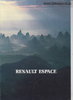 Renault Espace 1991 Autoprospekt
