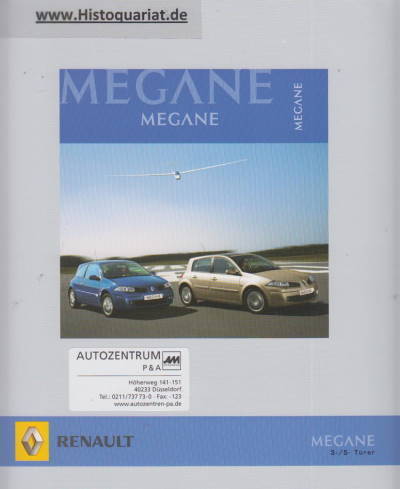 Autoprospekt Renault Megane Broschüre 2006