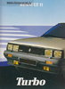 Autoprospekt Renault 11 Turbo - 80er Jahre