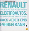 Autoprospekt Renault Elektroautos 2009