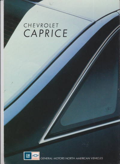 Chevrolet Caprice Prospekt 1991