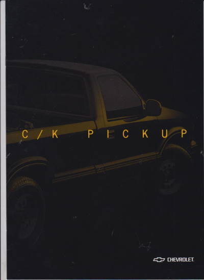Chevrolet C / K Pickup Prospekt 1997