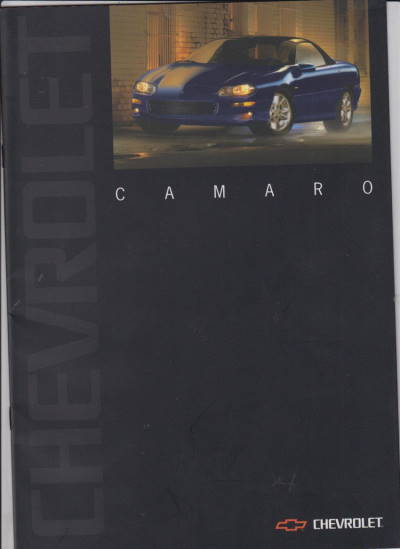 Chevrolet Camaro 2000 Prospekt