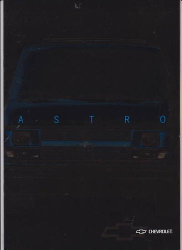 Chevrolet Astro Prospekt